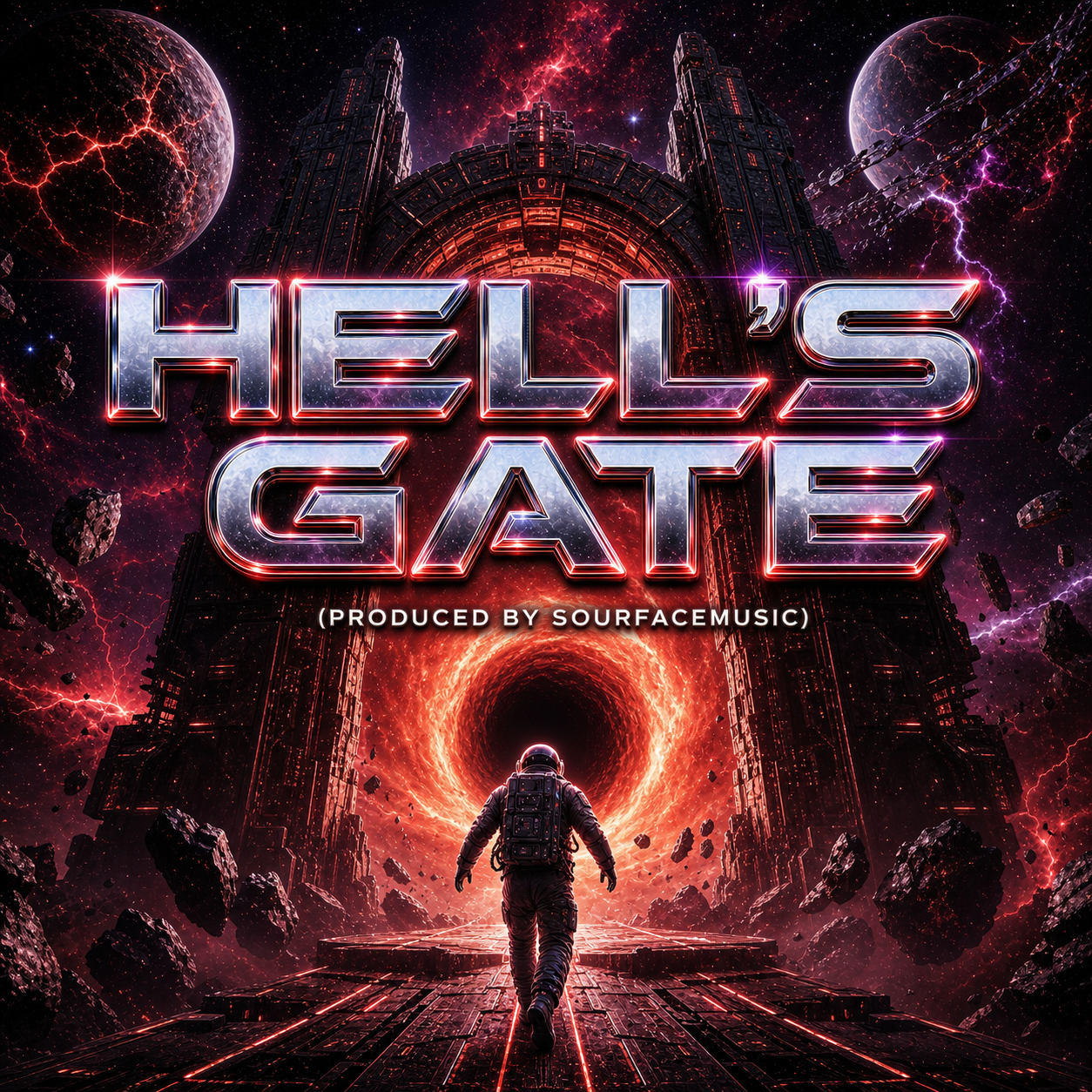 HELL's GATE visual artwork